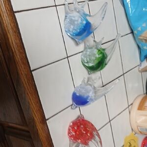 Glass Fish Art Set